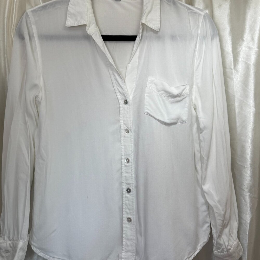 Rails Women’s | Hunter Button-Down Shirt White | Size XS